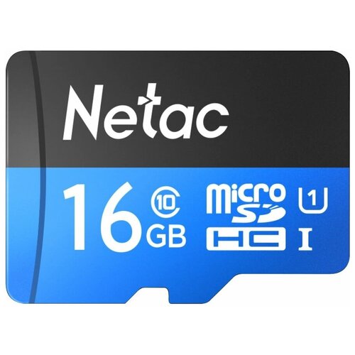 Карта памяти Netac P500 NT02P500STN-016G-R 16Gb+SD adapter карта памяти netac p500 nt02p500stn 016g r 16gb sd adapter