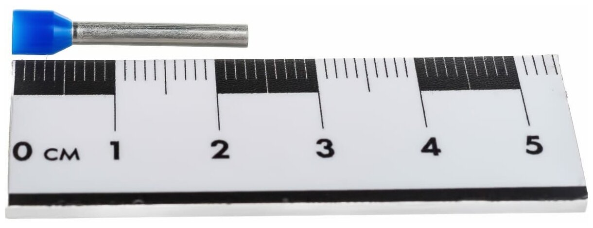 Втулочный изолир. наконечник Klauke 2,5 мм2, длина втулки 18 мм голубой (100 шт. в уп.)