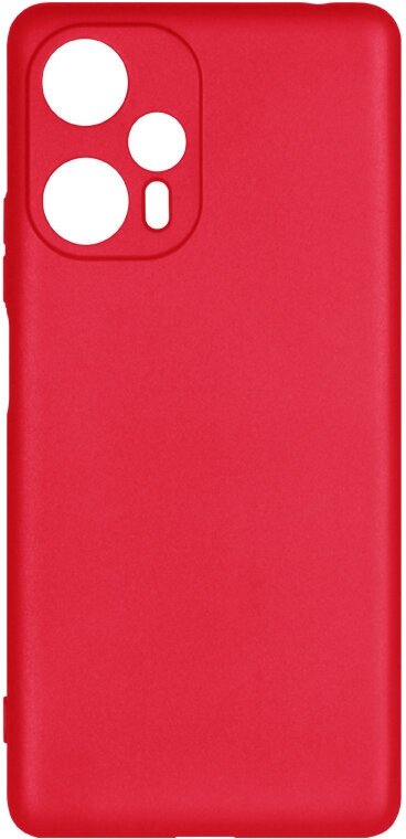 Силиконовый чехол для Poco F5/Xiaomi Redmi Note 12 Turbo DF poCase-14 (red)