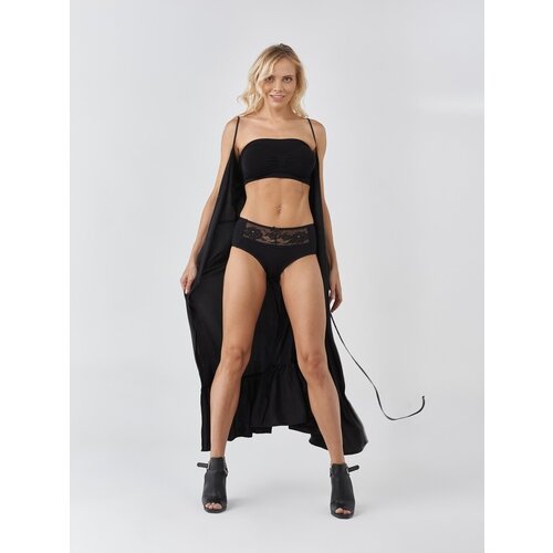 фото Трусы your body, размер 56-4xl, черный