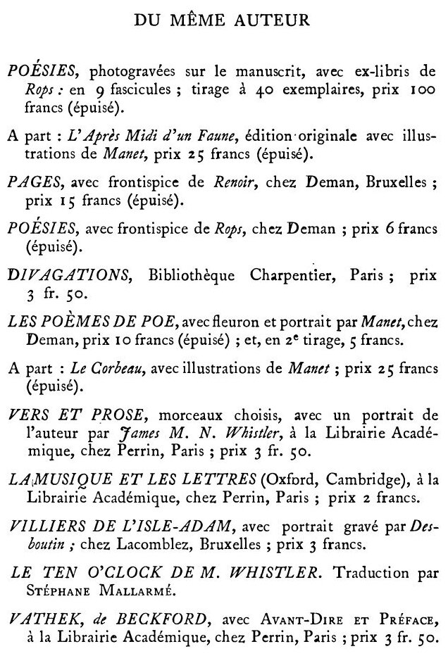 Po?sies (Classic Reprint) (Stephane Mallarme) - фото №9