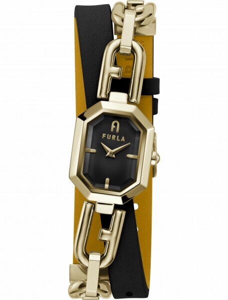 Наручные часы FURLA Basic Наручные часы Furla WW00044004L2, черный, золотой