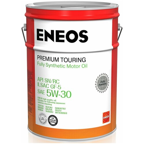 ENEOS Масло Моторное 5w30 Eneos 20л Синтетика Premium Touring Sn