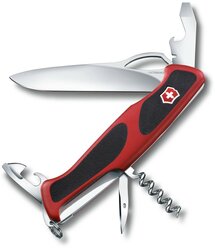 Нож многофункциональный VICTORINOX RangerGrip 61 красный/черный