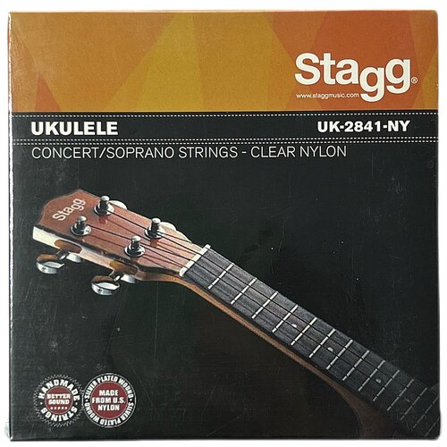 Струны для укулеле STAGG UK-2841-NY
