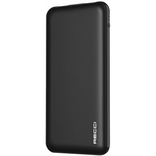 Повербанк powerbank Recci RPB-P05 10000мАч Type-C 2x USB Черный 365000₽