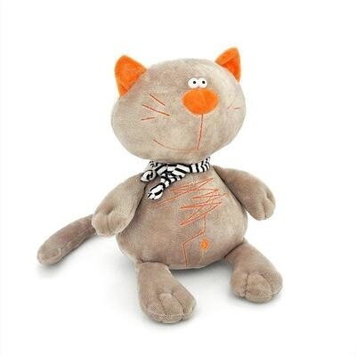Мягкая игрушка Кот Батон, цвет серый Orange Toys 1159045 .