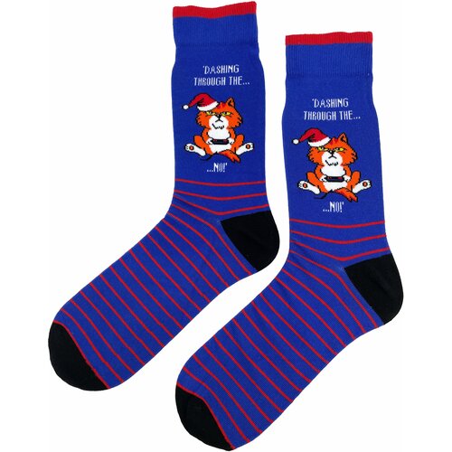 фото Носки , размер 45, синий country socks