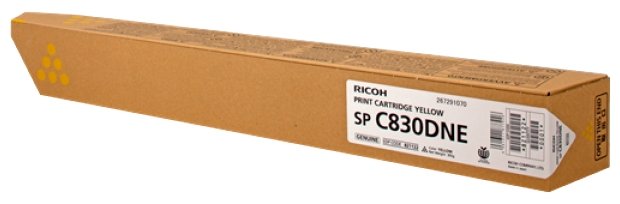 RICOH Принт-картридж тип SPC830DNE (27K) желтый Aficio SP C830DN/C831DN