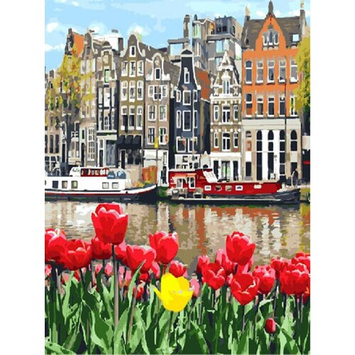 Картина по номерам Весна в Амстердаме 40х50 см Hobby Home картина по номерам 000 hobby home картина по номерам весна пришла 40х50