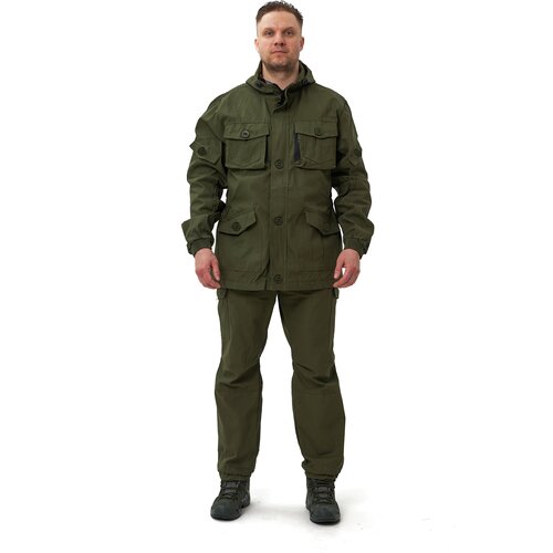 фото Летний мужской костюм для охоты и рыбалки gorka5-khaki39-56/170 huntsman