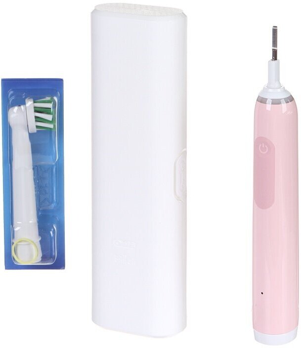 Электрическая зубная щетка ORAL-B Pro 3/D505.513.3X, цвет: розовый - фото №2
