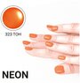 Лак для дизайна ногтей NEON тон 323 Deep Orange