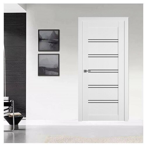 Межкомнатная дверь Владимирские двери Emalex 28 Emalex Ice