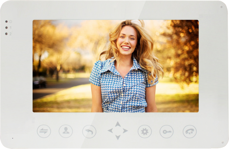 Монитор видеодомофона AltCam VDP101M White