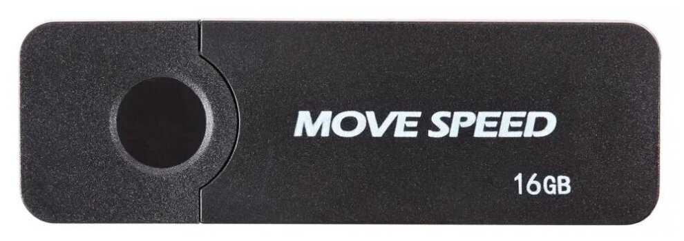 USB Flash накопитель 16Gb Move Speed KHWS1 Black (U2PKHWS1-16GB)