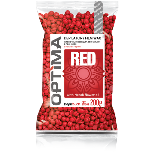 Depiltouch Пленочный воск OPTIMA RED в гранулах 200 г