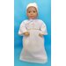 Крестильное платье с чепчиком для девочки 86-92