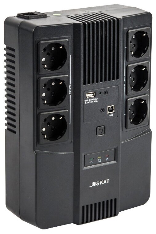 Источник бесперебойного питания Бастион SKAT-UPS 800 AI black