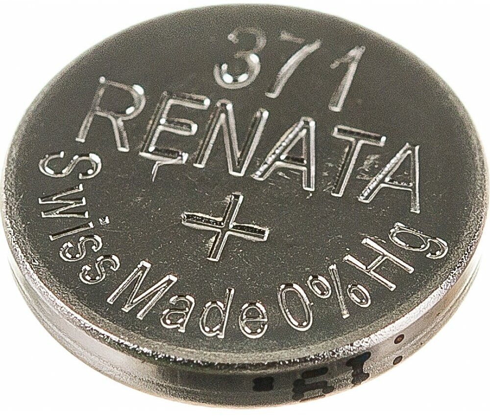 Батарейка Renata SR 920 SW, 1,55 В, 40 мА.ч, 10 шт в упаковке (4352) - фото №2