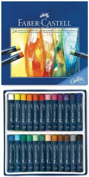 Faber-Castell Набор масляной пастели "Goldfaber", 24 цв. sela25