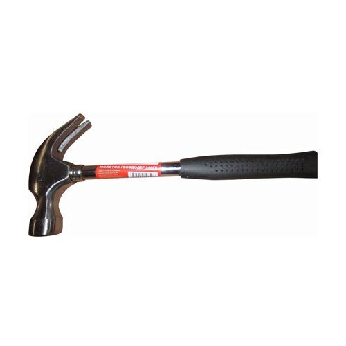 Молоток-гвоздодер ugo loks 340г цельнометаллическая рукоятка 1053₽