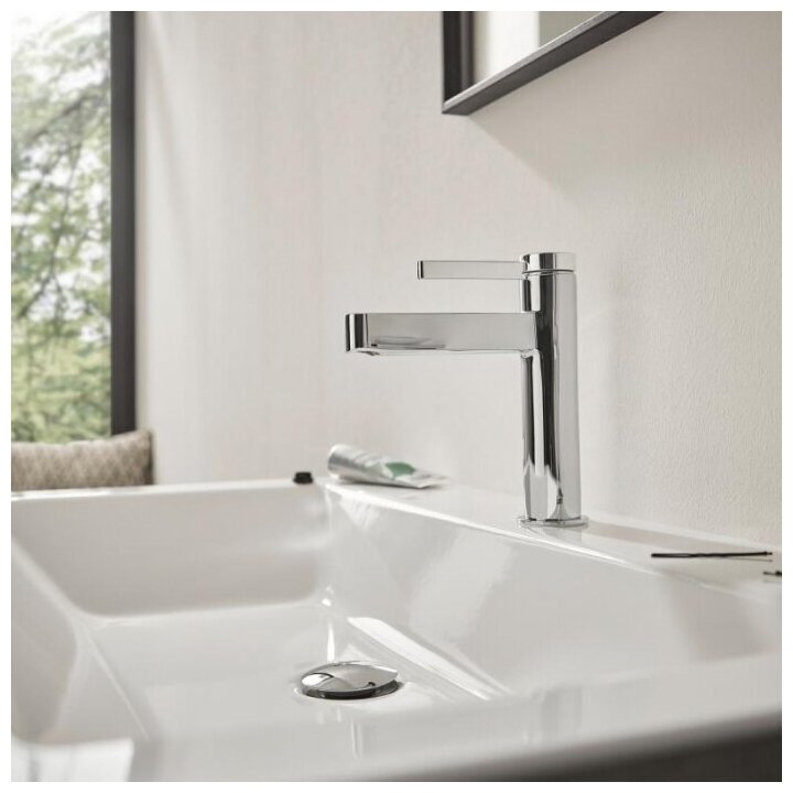 Смеситель для раковины Hansgrohe Finoris 110 Push-Open 76023000 - фотография № 6