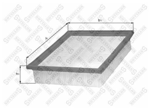 71-01456-SX_фильтр воздушный!\ Ford Maverick 2.0-3.0 & 16V/24V 01> STELLOX 7101456SX | цена за 1 шт | минимальный заказ 1