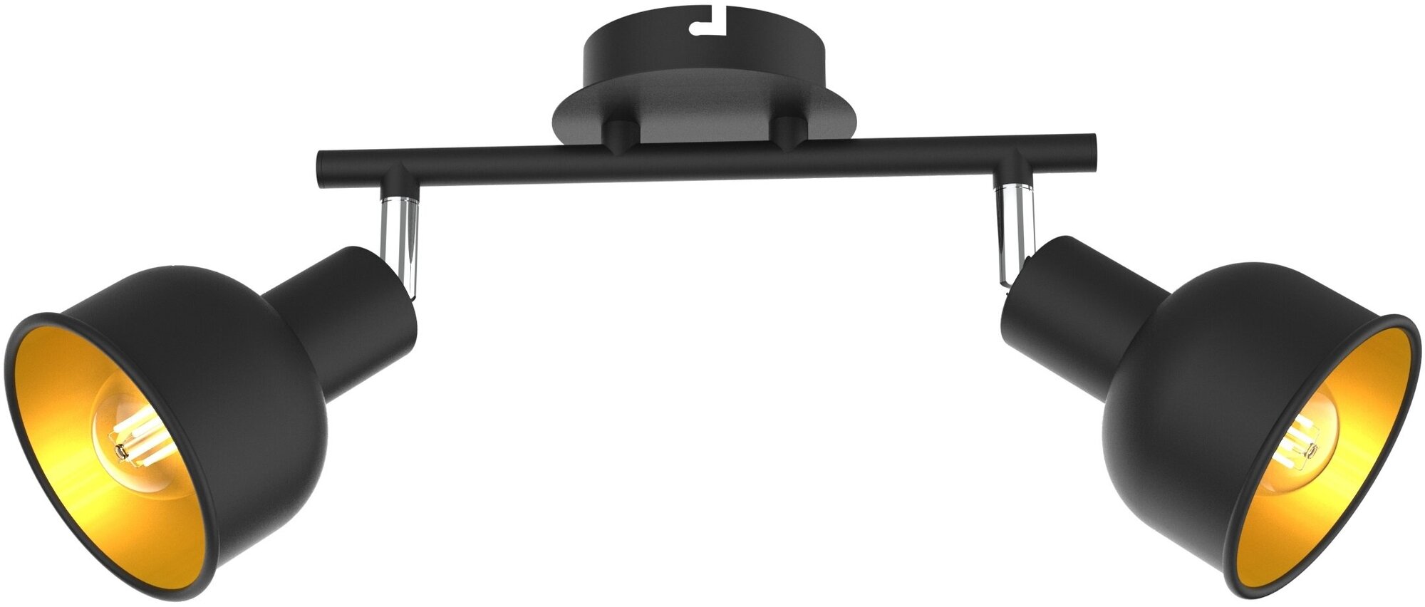 фото Светильник настенно-потолочный спот Rivoli Jessica 7050-702 2 х Е14 40 Вт поворотный