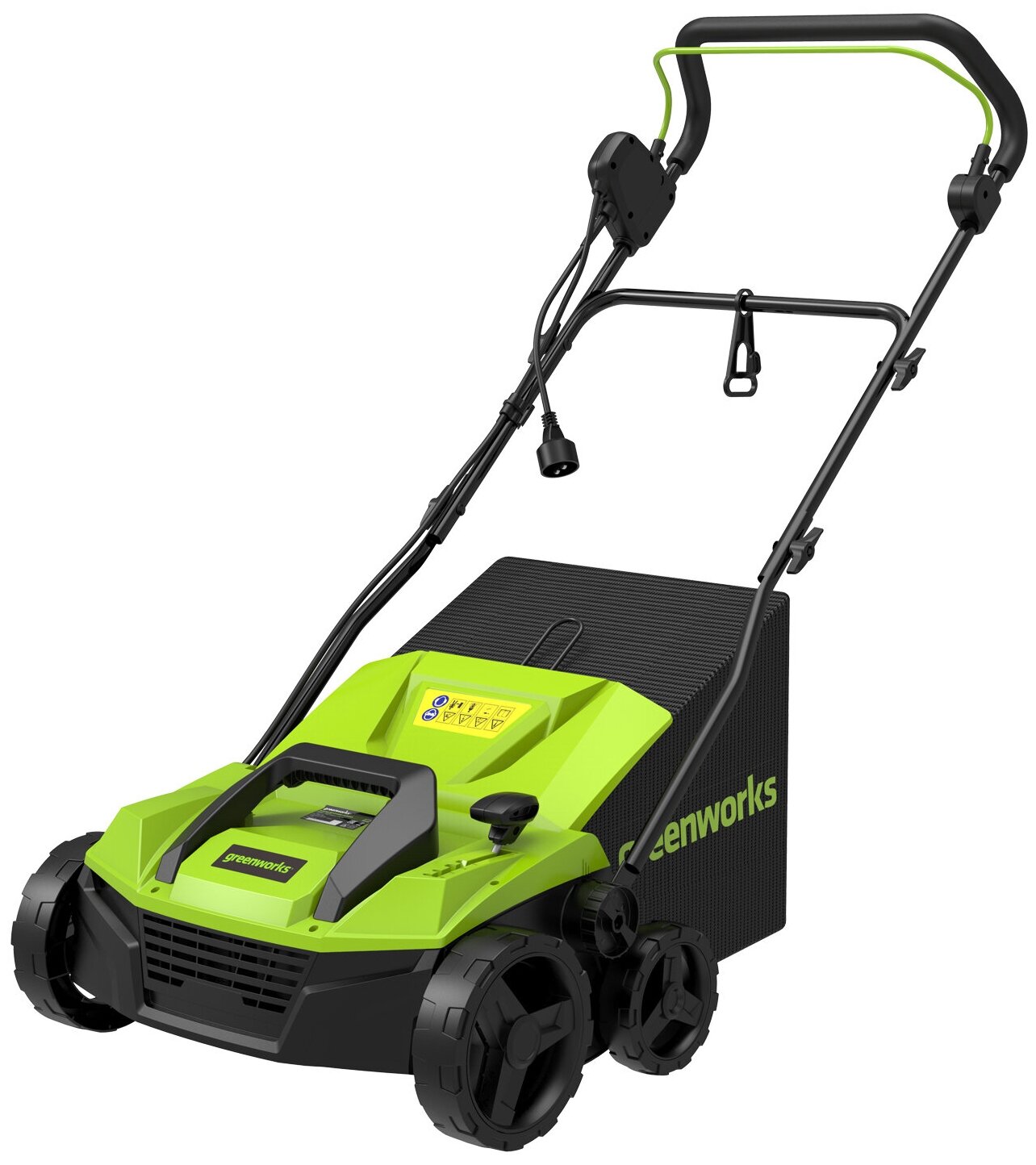 Аэратор-скарификатор Greenworks GDT15 1500W 2515507 (36 см) электрический