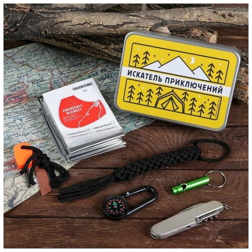 фото Набор для выживания "искателю приключений", 7 предметов нет бренда