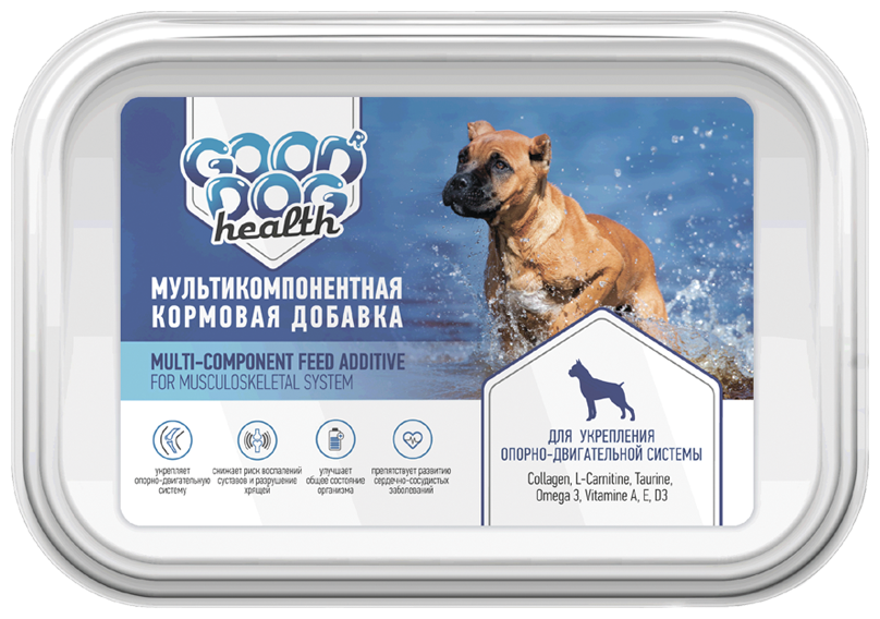 Кормовая добавка Good Dog Health для укрепления опорно-двигательного системы , 1 шт. в уп.