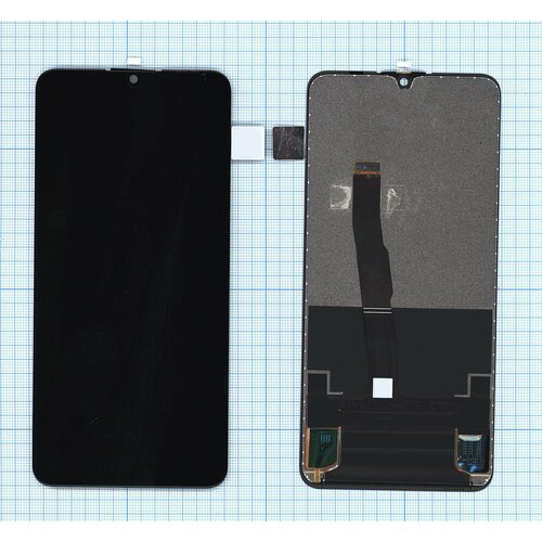 Дисплей для Huawei P30 lite, Nova 4e в сборе с тачскрином (COG) черный 1pcs lcd display screen plug flex fpc connector for huawei nova 4 4e nova4 nova4e p30 lite p30lite mate rs honor 8x board 34pin