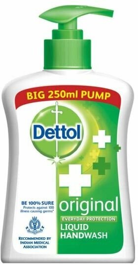 Жидкое мыло Антибактериальное Dettol Original Liquid Handwash 250 мл