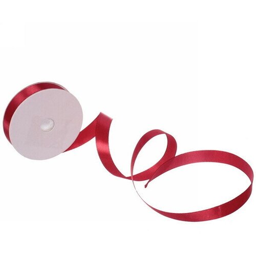 Лента для декорирования «Подарок» 1,2 см, 4,5 м, Вишнёвый