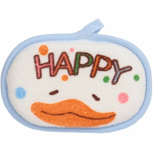 Мочалка Happy Baby Ducky (35002) белый