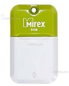 Накопитель Mirex 8GB Arton зеленый USB 2.0 Flash Drive (13600-FMUAGR08)