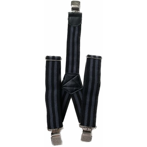 фото Подтяжки стиль, размер 210, черный, серый