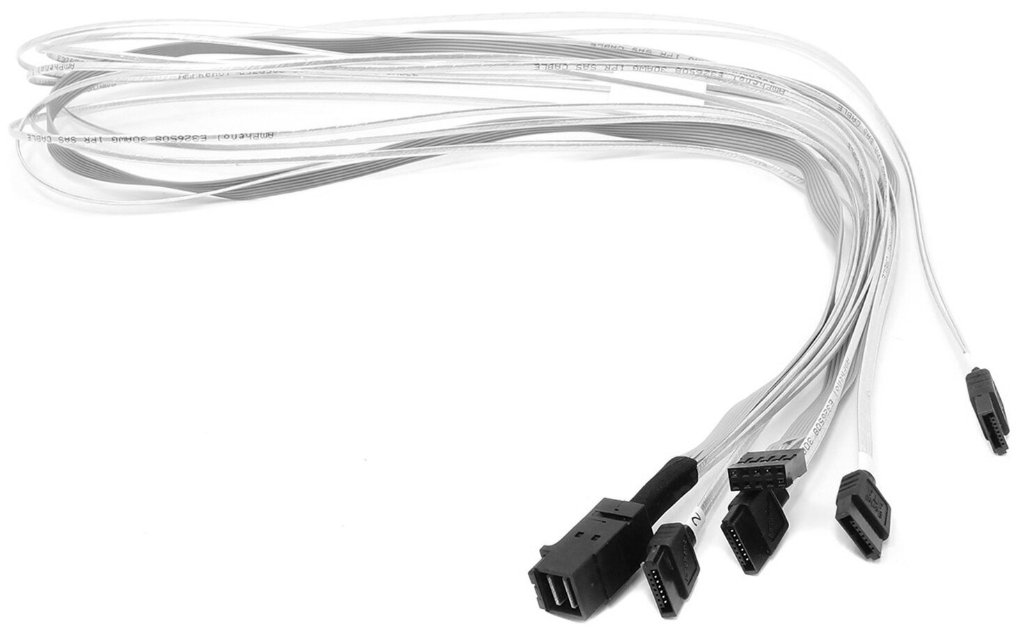 Кабель ACD ACD-SFF8643-SATASB-03M INT SFF8643-to-4*SATA+SB ( HDmSAS -to- 4*SATA+SideBand internal cable) 30cm (6705050-30)