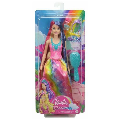 Кукла Barbie Игра с волосами принцесса с длинными волосами, 1 шт. кукла mattel barbie игра с волосами принцесса с длинными волосами