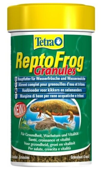 Корм для лягушек и тритонов Tetra ReptoFrog Granules 100 мл.