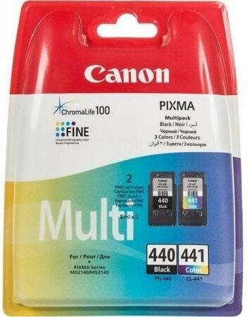 Картридж Canon PG-440/CL-441 MultiPack для PIXMA MG3140/MG2140