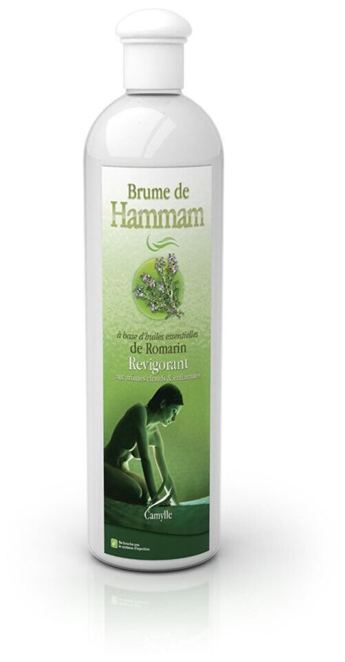 Ароматизатор для хаммама Розмарин Camylle (Франция), объем флакона 500 мл