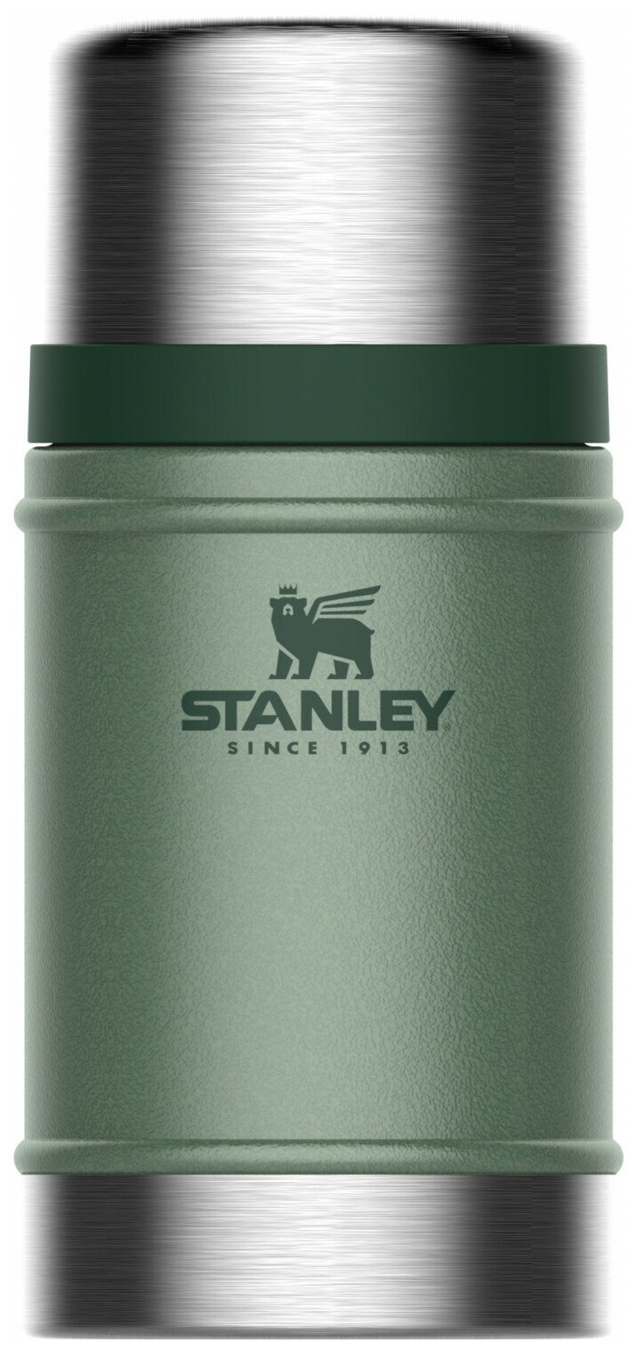 Термос для еды STANLEY Classic 0.7 L темно-зелёный