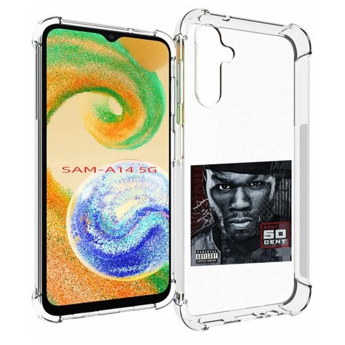 Чехол MyPads 50 Cent - Best Of для Samsung Galaxy A14 4G/ 5G задняя-панель-накладка-бампер