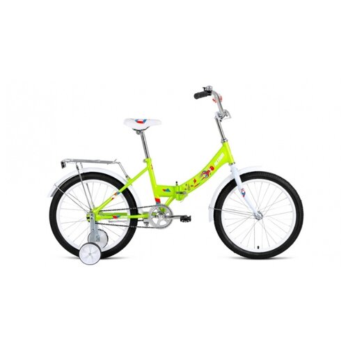 фото Велосипед altair city kids 20 compact (20" 1 ск. рост 13" скл 2020-2021, ярко- зеленый, 1bkt1c201006