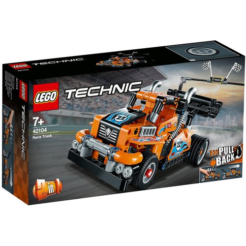 LEGO Technic 42104 Гоночный грузовик, 227 дет. lego 60357 stunt truck