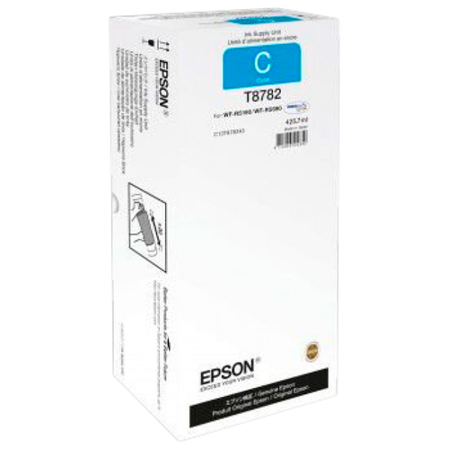 Картридж Epson C13T878240, 50000 стр, голубой картридж epson c13t878240 для wf r5190dtw r5690dtwf голубой 50000стр