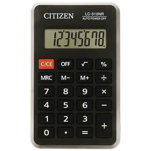 Калькулятор CITIZEN LC-310NR, комплект 4 шт.