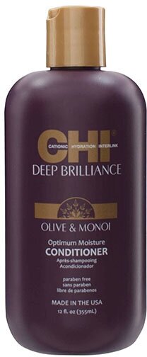 Кондиционер увлажняющий Chi Deep Brilliance Optimum Moisture Conditioner 355 мл CHIDBOC12